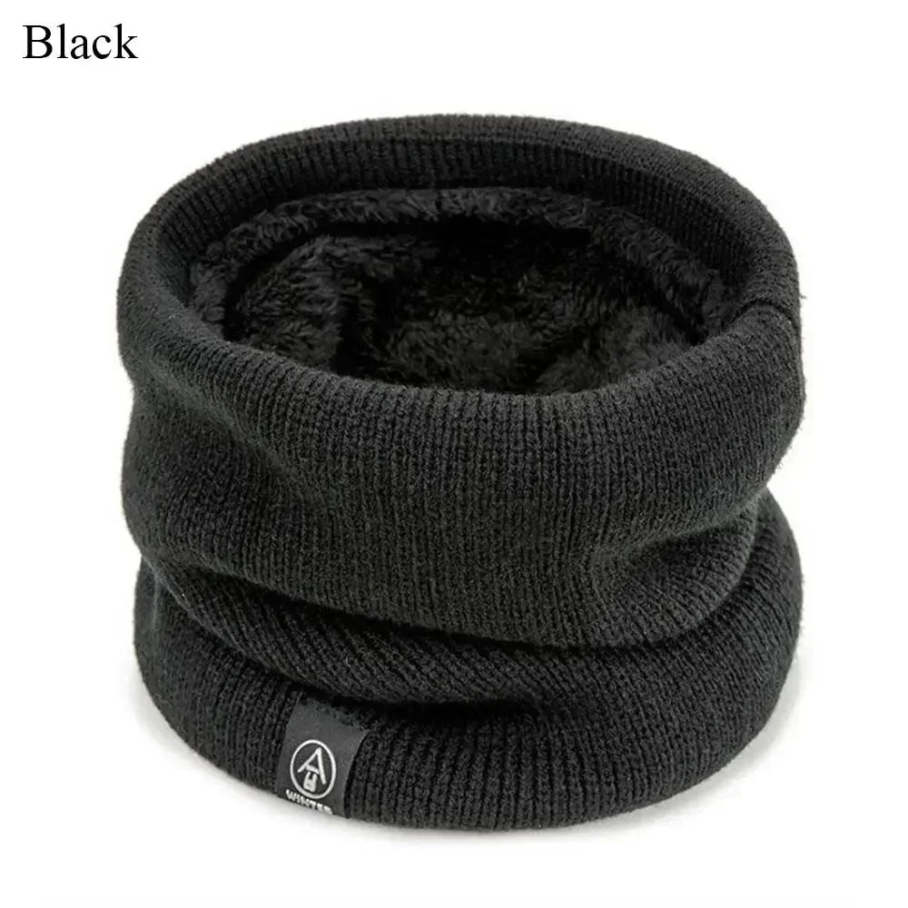 Fashion Soft Knitted Neck Warmer Sports Scarf Women Men Face Cover Winter Skating Running Hiking Scarves Thick Cold-proof Collar