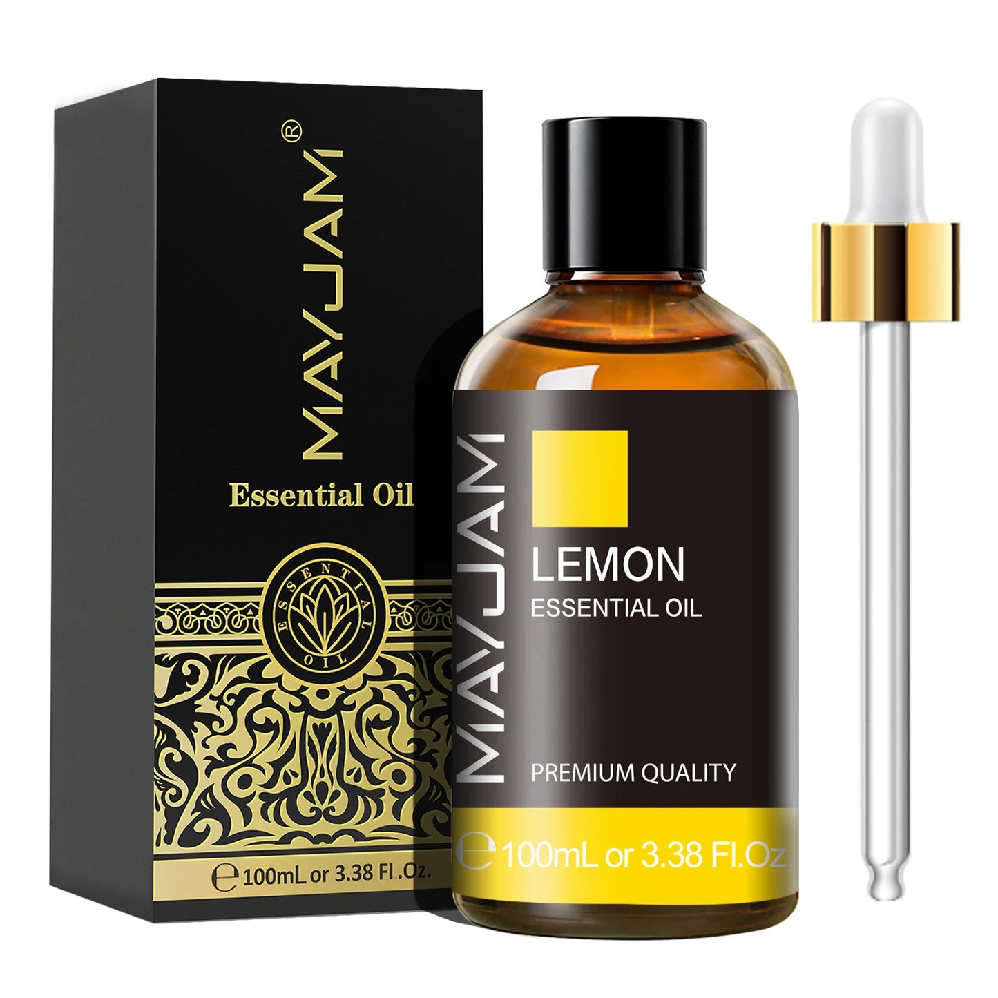 MAYJAM 100ML Essential Oils For Humidifier Diffuser Eucalyptus Lavender Jasmine Peppermint Sandalwood Cedarwood Aromatic Oil