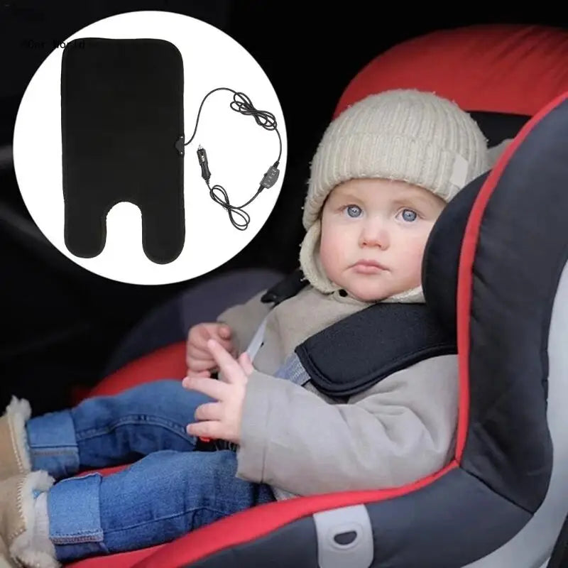 6XDB Universal Baby Winter Heated Car Seat Cover – Warm, Safe, and Comfortable Heating Cushion for Infants