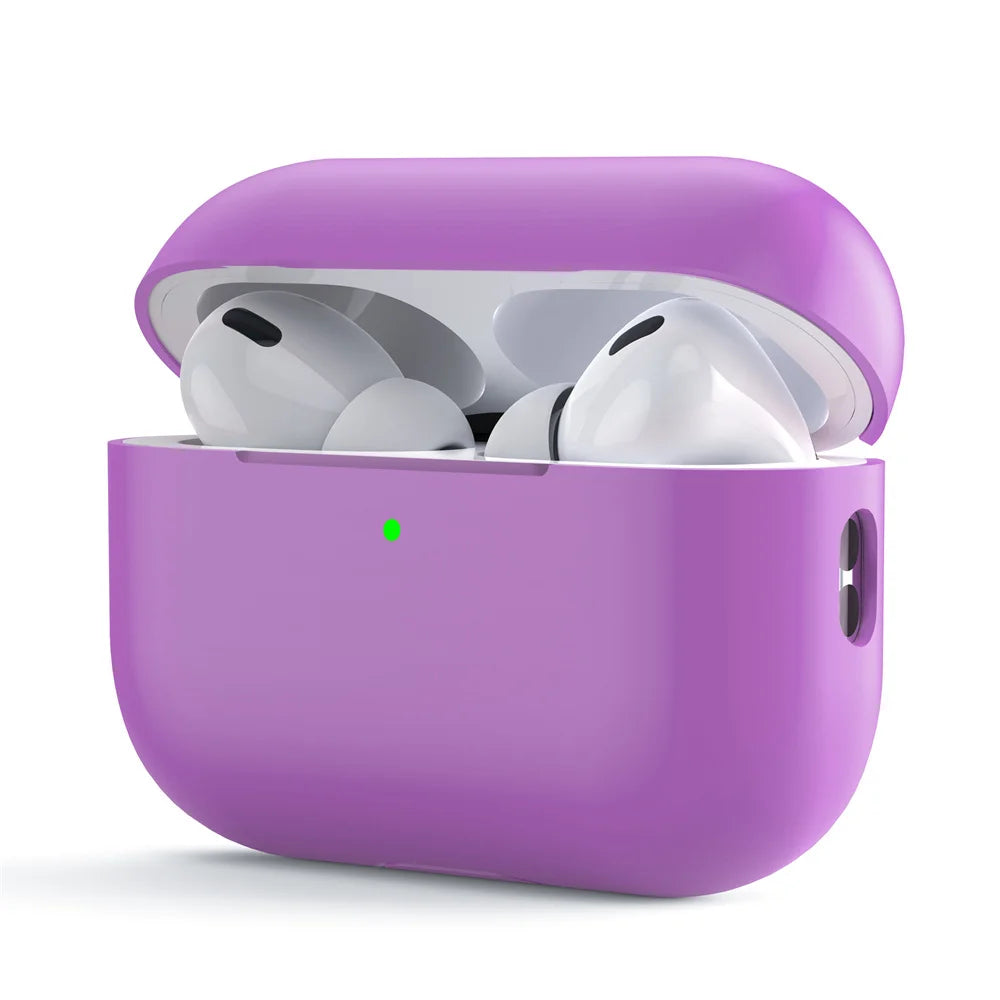 Ultra-Thin Silicone Earphone Case for AirPods 1/2 & AirPods 3 – Protective Cover for Apple AirPods Pro 2 and Earbuds