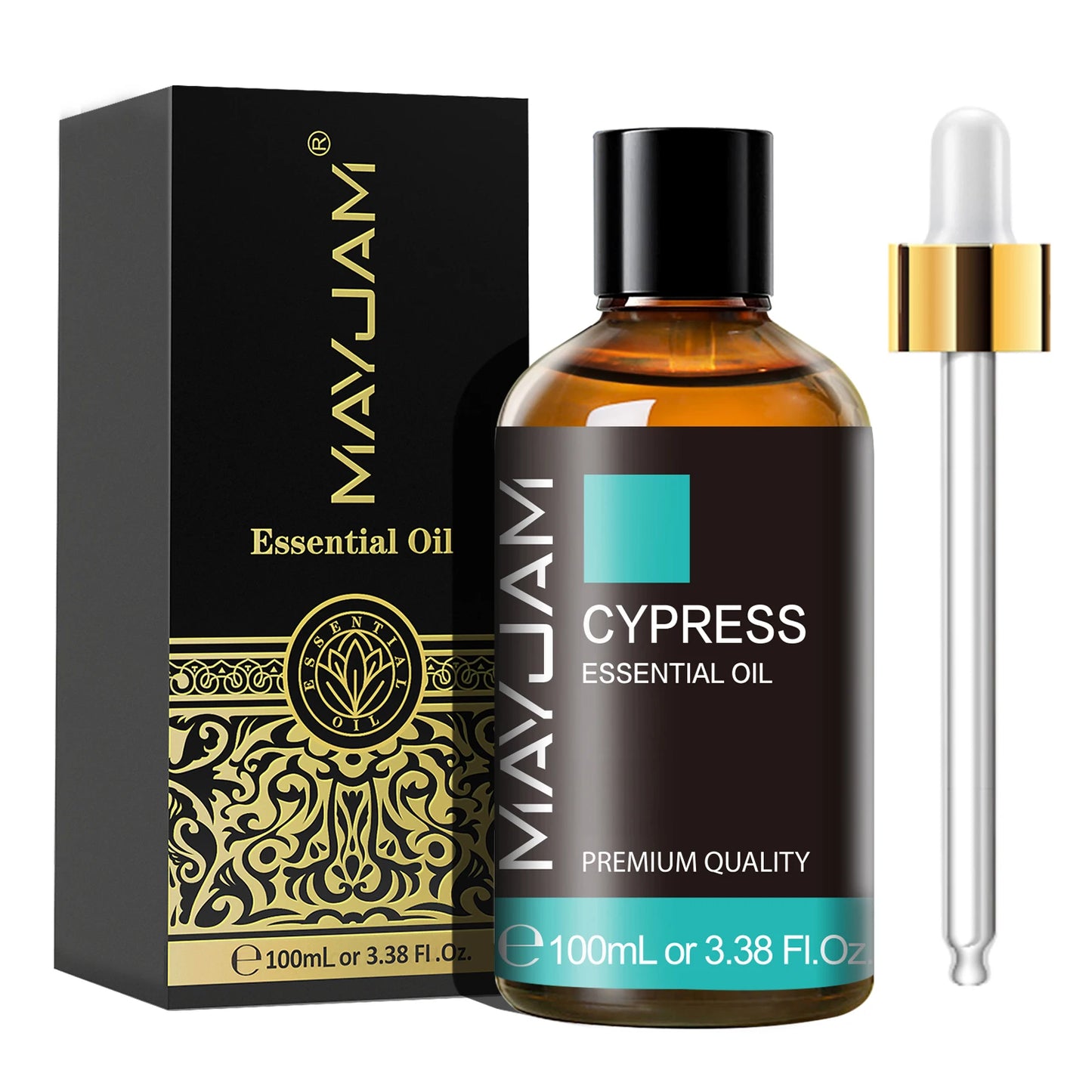 MAYJAM 100ML Essential Oils For Humidifier Diffuser Eucalyptus Lavender Jasmine Peppermint Sandalwood Cedarwood Aromatic Oil