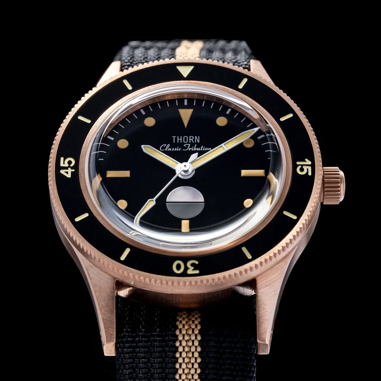 THORN 50 Fathom Watch CUSN8 Tin Bronze Non-radiation NH35 Automatic Mechanical Movement Sapphire Crystal 200M 40MM Diving Watch