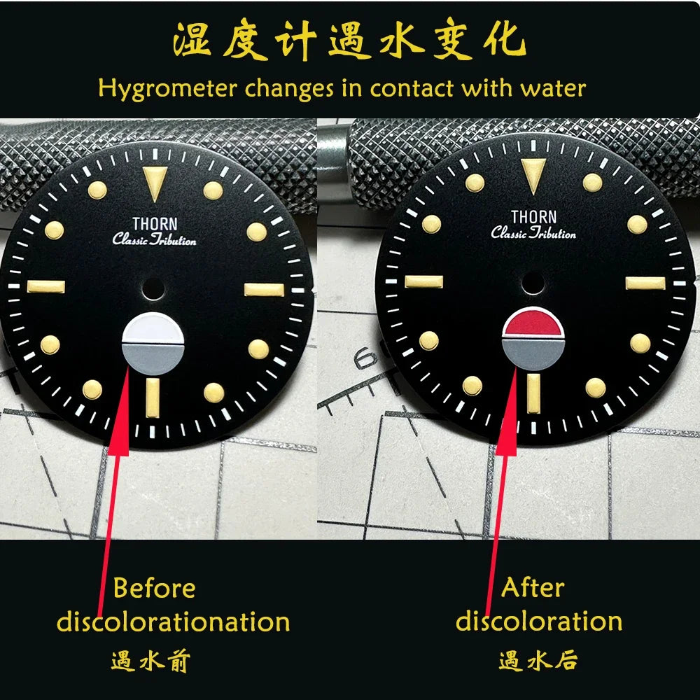 THORN 50 Fathom Watch CUSN8 Tin Bronze Non-radiation NH35 Automatic Mechanical Movement Sapphire Crystal 200M 40MM Diving Watch