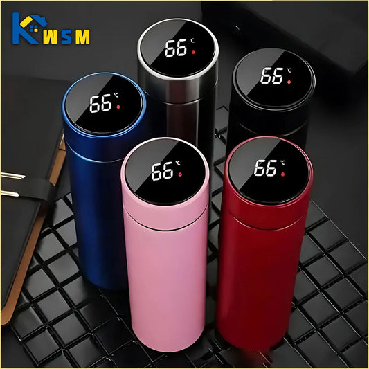 Smart Thermos Cup – 500ML | Keeps Drinks Hot or Cold | Great Gift for Dad!