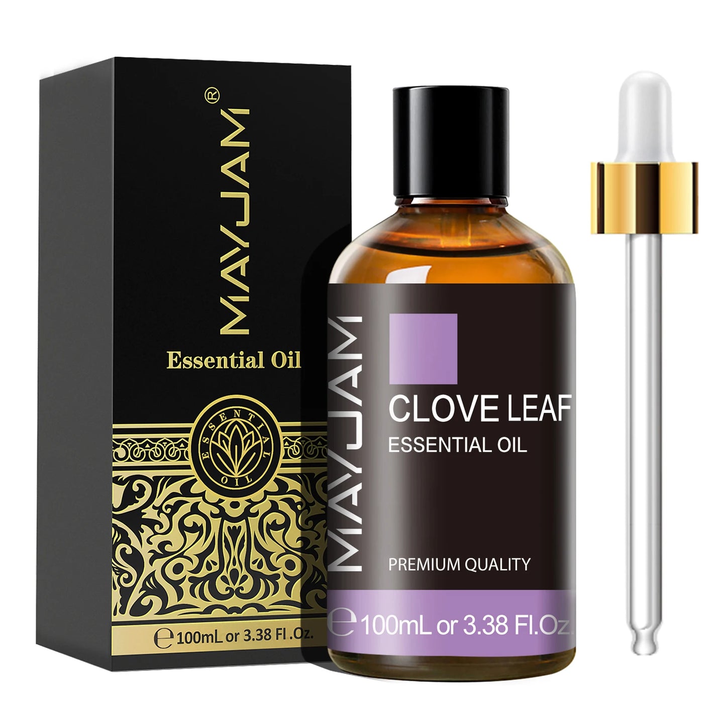 MAYJAM 100ML Essential Oils For Humidifier Diffuser Eucalyptus Lavender Jasmine Peppermint Sandalwood Cedarwood Aromatic Oil