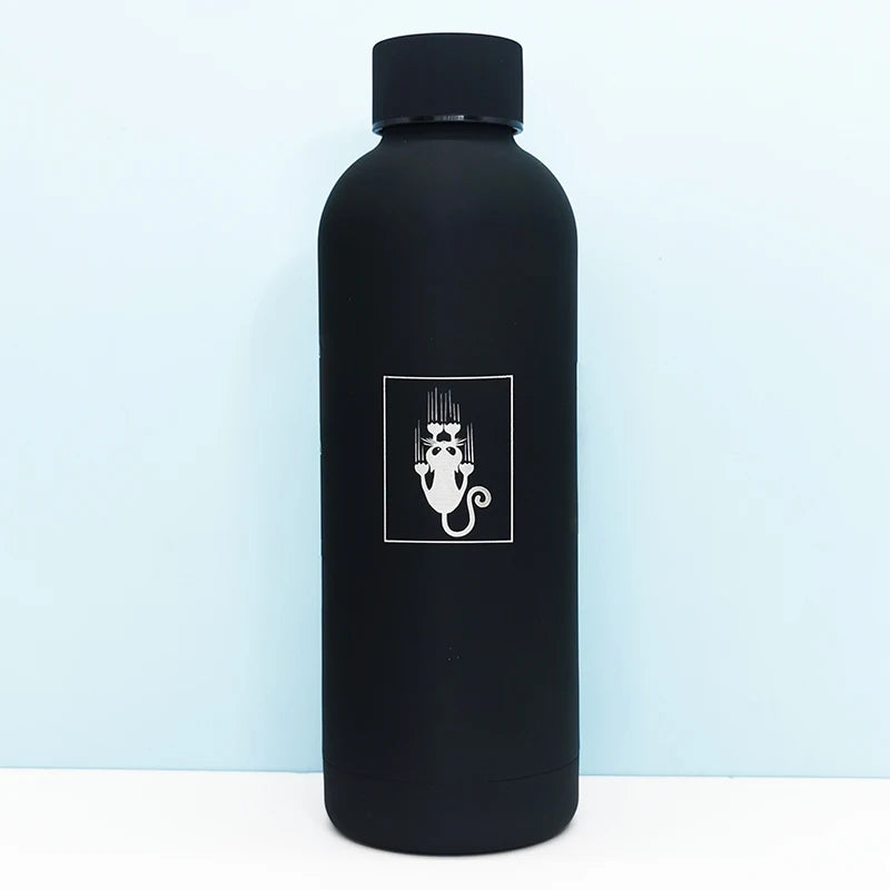 Custom Logo Thermos Large Vacuum Flask Stainless Steel Portable Thermos Bottle Outdoor Sports Water Bottle Travel Mug 500/750ml