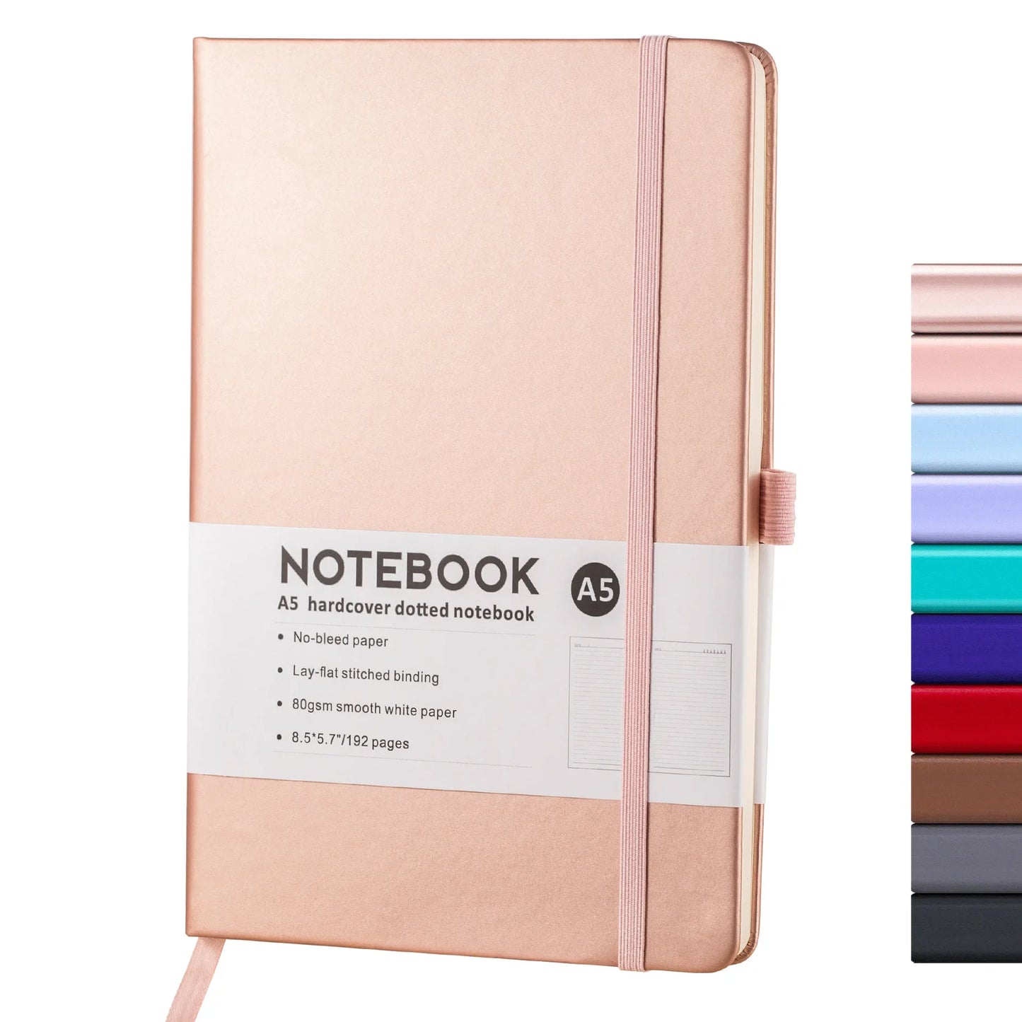 A5 Sketchbook Strap Notebook Small Note Book A6 Notebooks and Journals Stationery Diary Writing Pads Office School Supplies