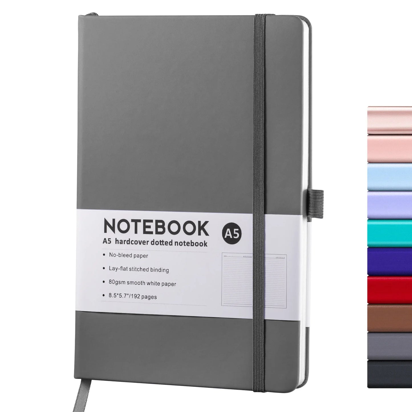 A5 Sketchbook Strap Notebook Small Note Book A6 Notebooks and Journals Stationery Diary Writing Pads Office School Supplies