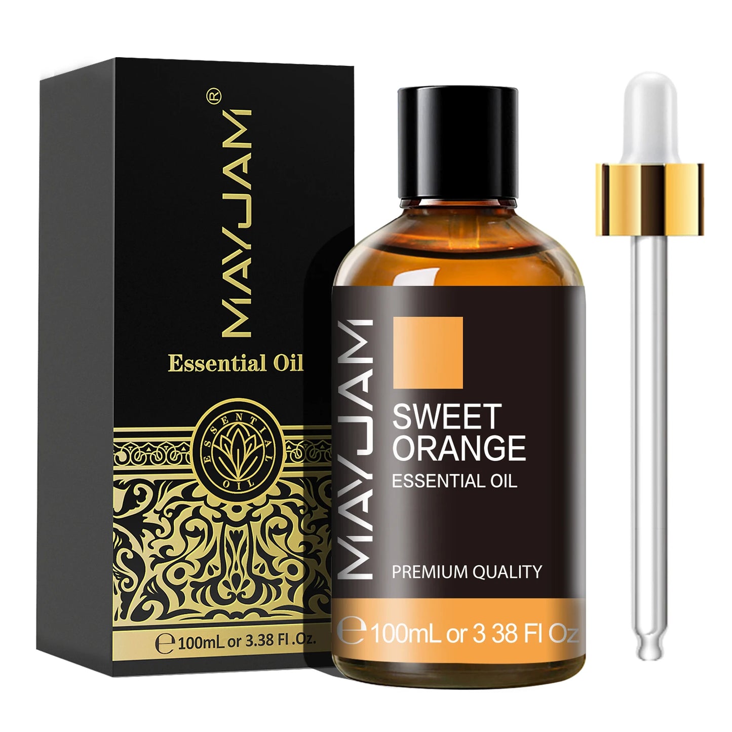 MAYJAM 100ML Essential Oils For Humidifier Diffuser Eucalyptus Lavender Jasmine Peppermint Sandalwood Cedarwood Aromatic Oil