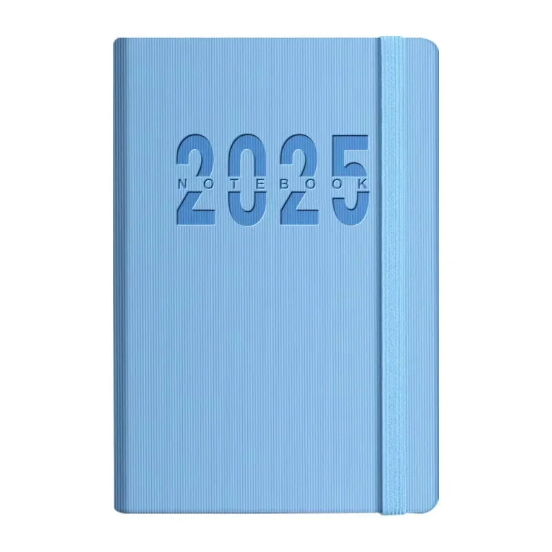 A5 Notepad Self Discipline Agenda 2025 Time Management Notebook Planner Notebooks Diary Writing Pads Office School Supplies