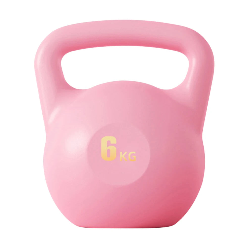 Kettlebell Kettle Dumbbells Water-filled Kettlebell Anti Slip Grip Kettlebell Weights 6KG Dumbbell for Home Gym Equipment