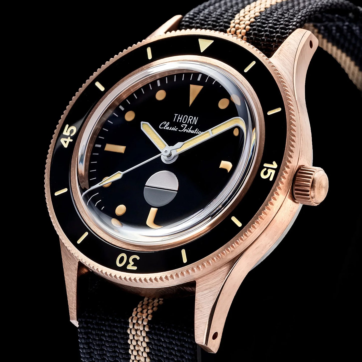 THORN 50 Fathom Watch CUSN8 Tin Bronze Non-radiation NH35 Automatic Mechanical Movement Sapphire Crystal 200M 40MM Diving Watch
