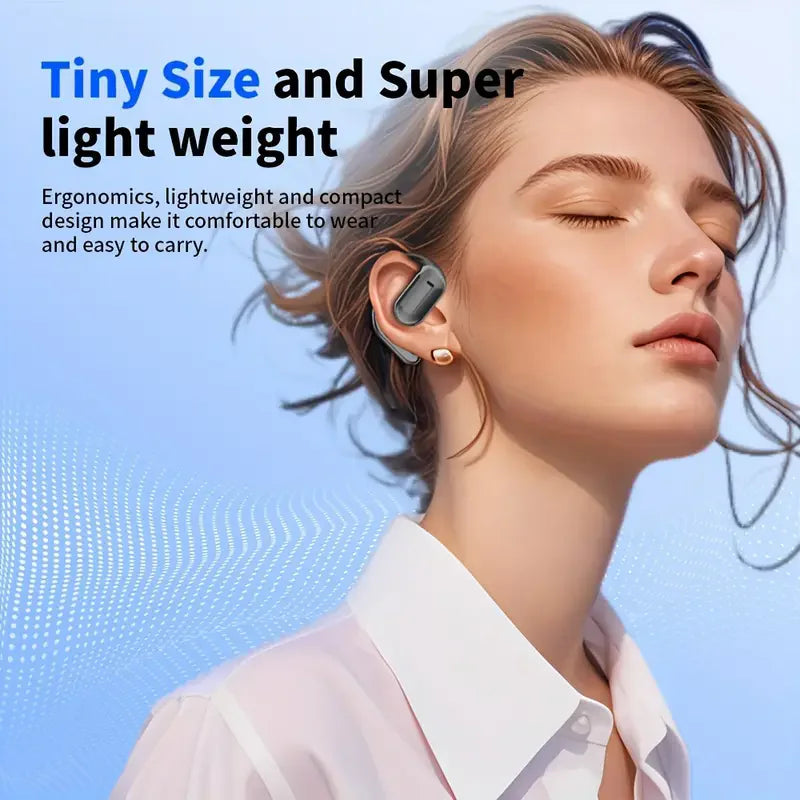 Q16Pro Headphones V5.4 Bluetooth Wireless Earphones Sports Noise Reduction Waterproof Earhooks Headset Intelligent Touch Screen