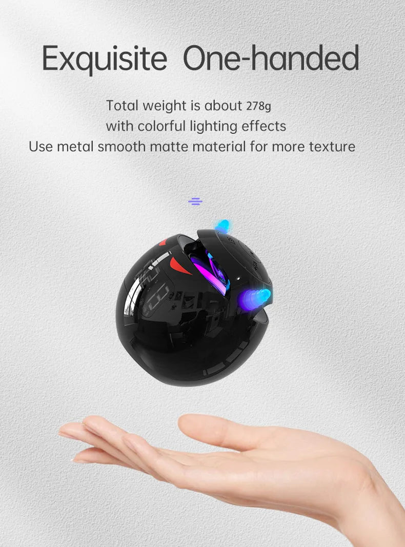 Little Devil Bluetooth Speaker Hifi Smart Voice Speaker Alarm Clock Stereo Mini Subwoofer Outdoor Pluggable Sd Card caixa de som
