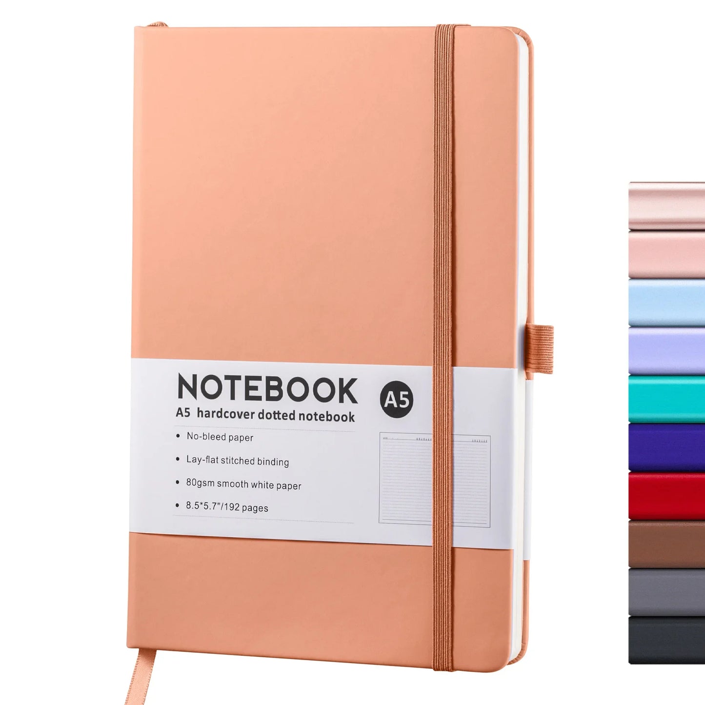 A5 Sketchbook Strap Notebook Small Note Book A6 Notebooks and Journals Stationery Diary Writing Pads Office School Supplies