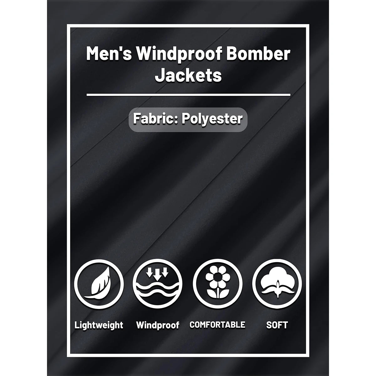 TACVASEN Men’s Varsity Bomber Jacket – Lightweight, Windproof & Waterproof Fall Outerwear for Outdoor & Casual Wear