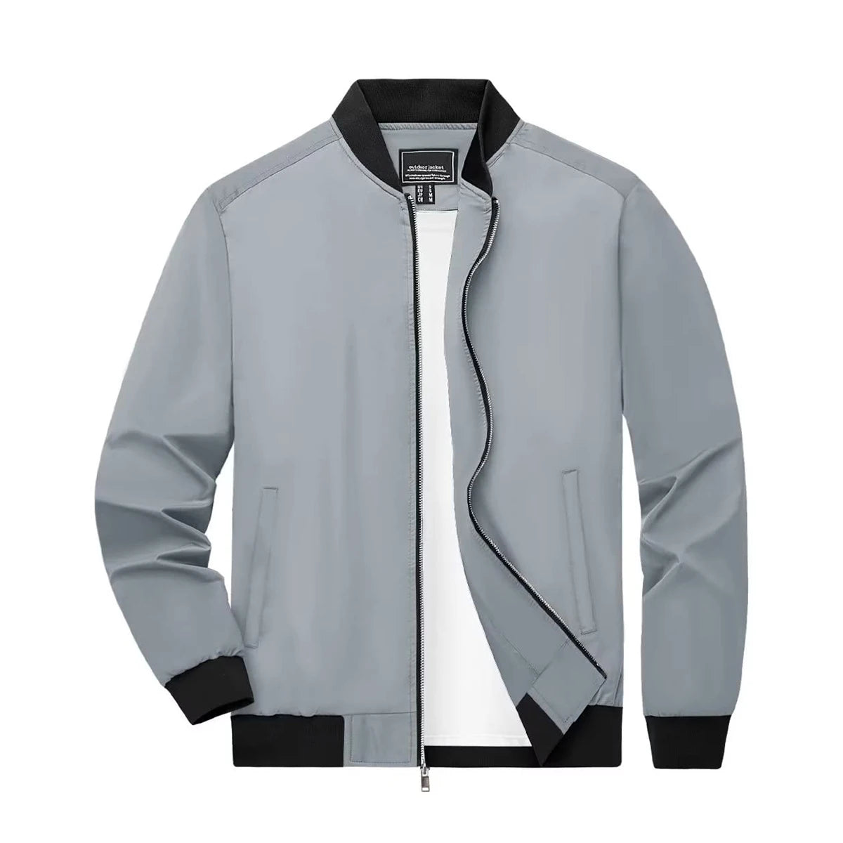 TACVASEN Men’s Varsity Bomber Jacket – Lightweight, Windproof & Waterproof Fall Outerwear for Outdoor & Casual Wear