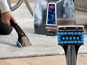 Bissell SpotClean ProHeat Portable Spot and Stain Carpet Cleaner, 2694, Blue