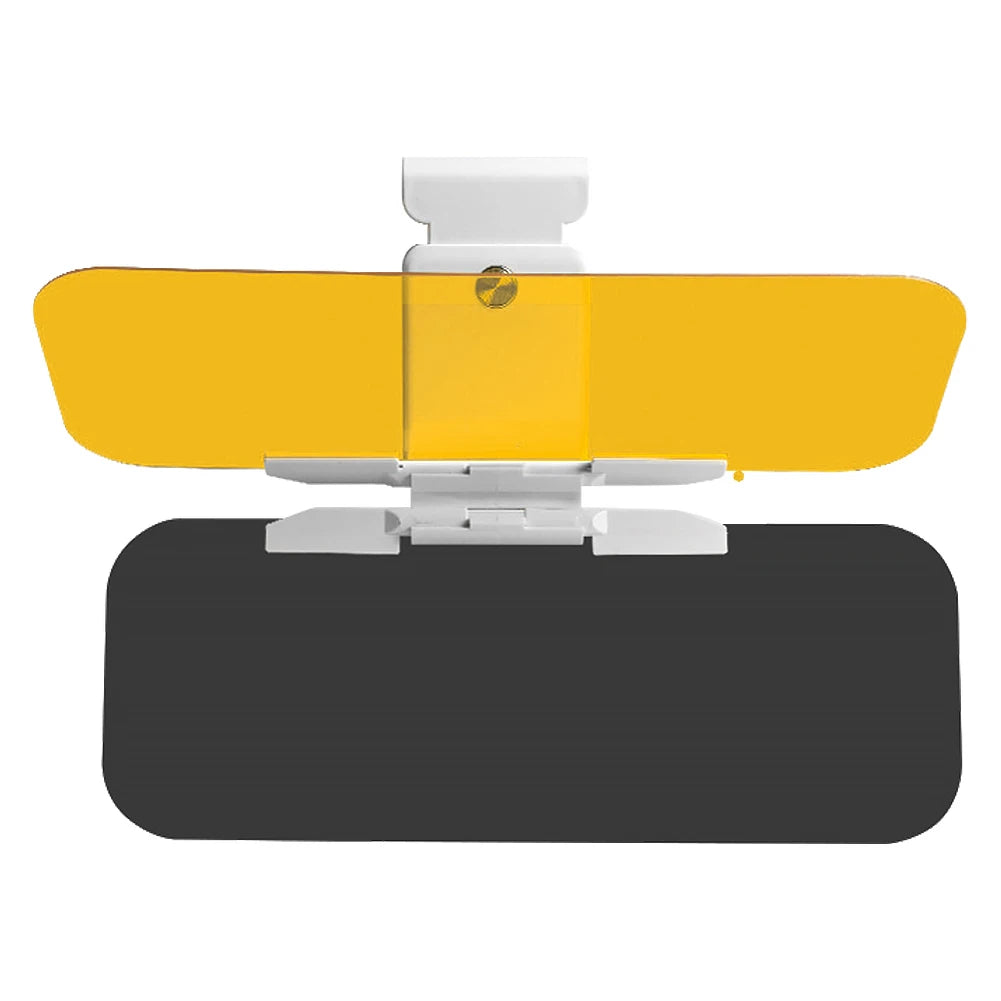 Car Sun Visor Anti-UV Anti Sunlight Dazzling Goggle Day Night Vision Driving Mirror Fold Flip Down Clear View Interior Mirrors