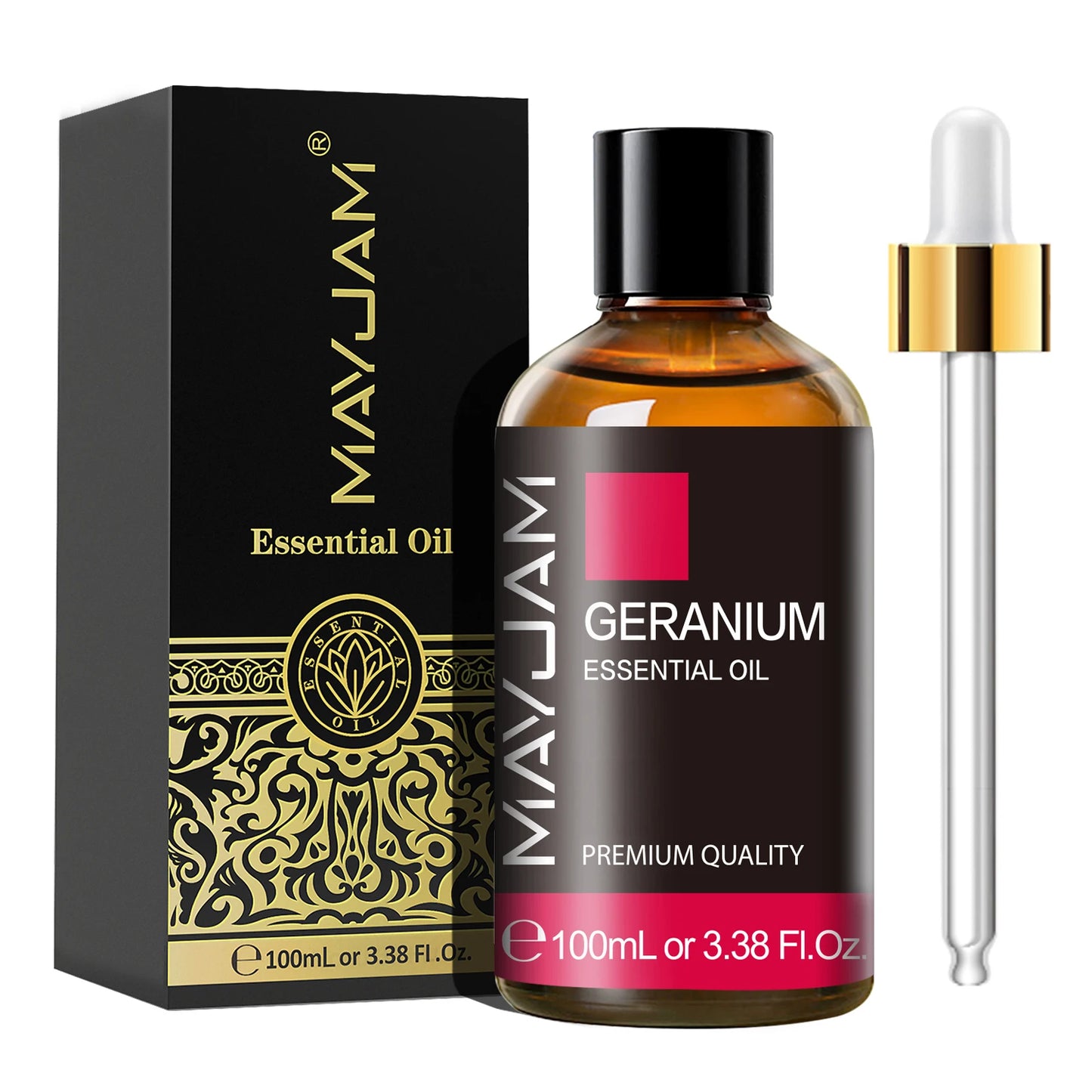 MAYJAM 100ML Essential Oils For Humidifier Diffuser Eucalyptus Lavender Jasmine Peppermint Sandalwood Cedarwood Aromatic Oil