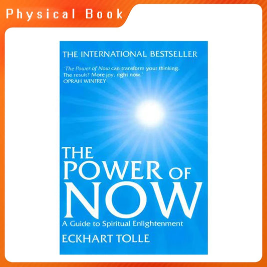 【100% New English Book】The Power of Now by Eckhart Tolle A Guide to Spiritual Enlightenment Youth Inspiring Success Motivation