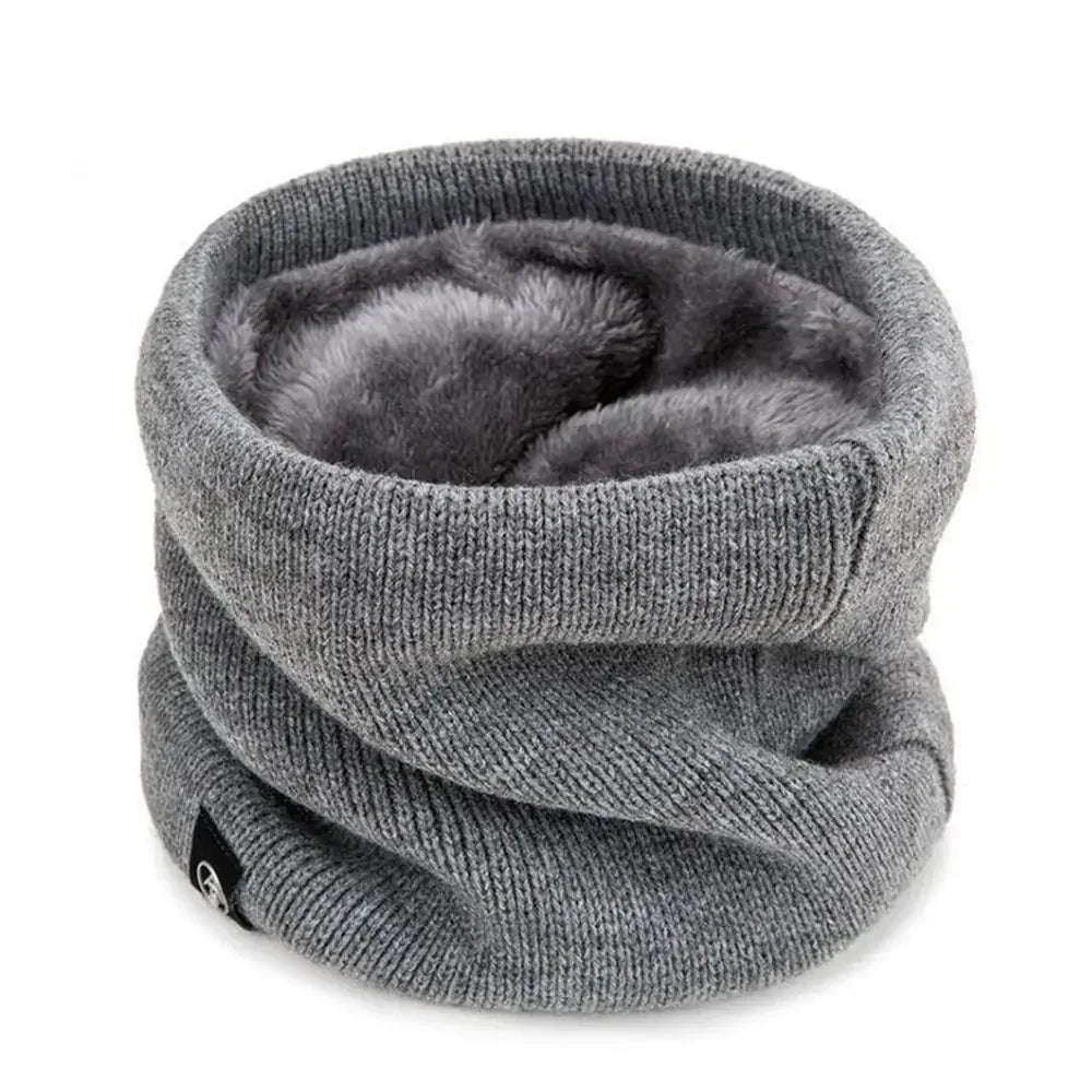 Fashion Soft Knitted Neck Warmer Sports Scarf Women Men Face Cover Winter Skating Running Hiking Scarves Thick Cold-proof Collar