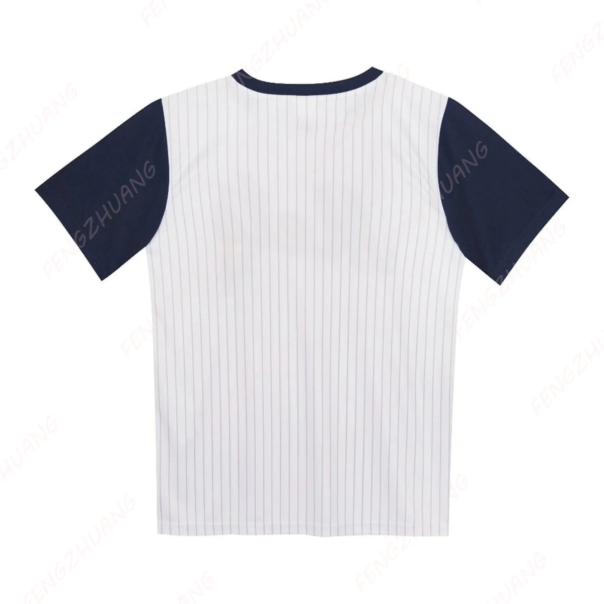 Boston Red Sox Pinstripe Jersey Outdoor Quick Dry Short Sleeve Comfortable Breathable Sportswear Summer Classic Loose T-Shirt