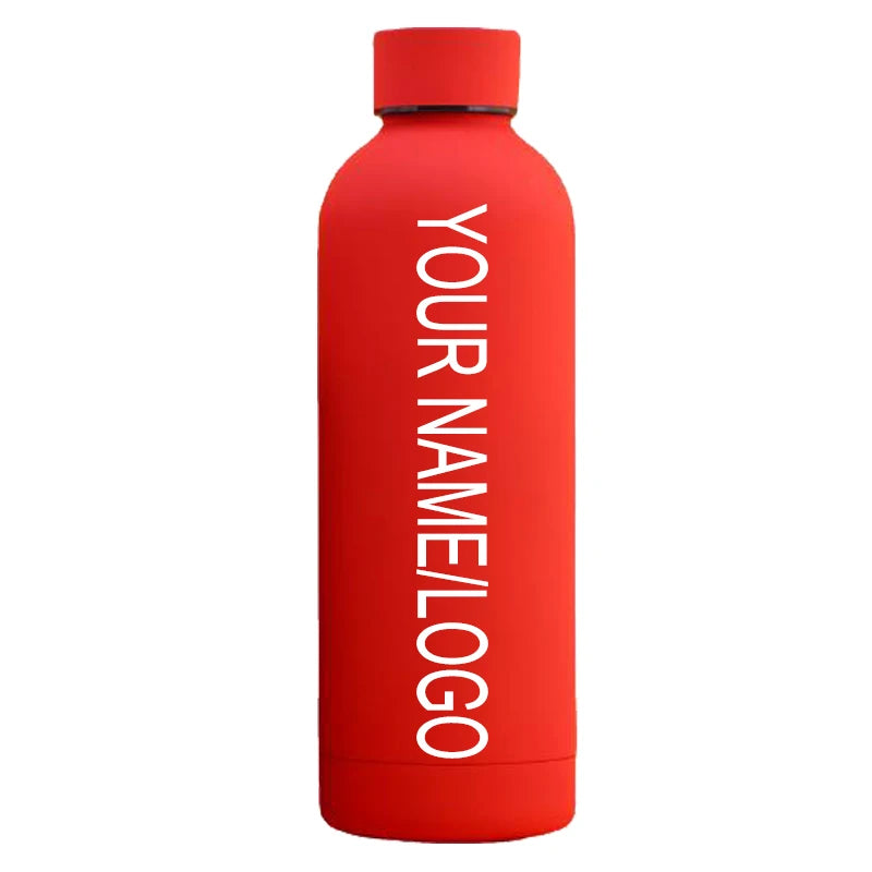 Custom Logo Thermos Large Vacuum Flask Stainless Steel Portable Thermos Bottle Outdoor Sports Water Bottle Travel Mug 500/750ml