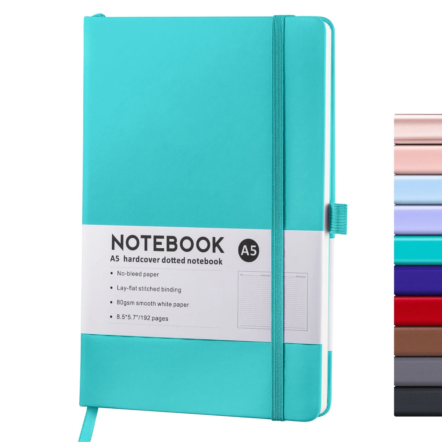 A5 Sketchbook Strap Notebook Small Note Book A6 Notebooks and Journals Stationery Diary Writing Pads Office School Supplies