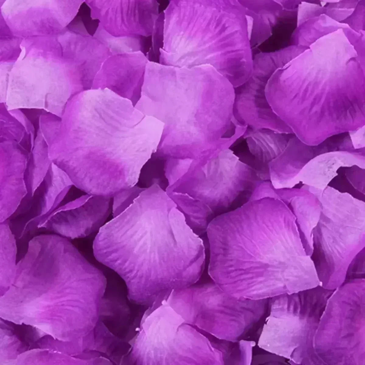 Red Silk Fake Rose Petals (100/10,000pcs) – Artificial Flower Petals for Valentine’s Day, Weddings, and Romantic Party Decor