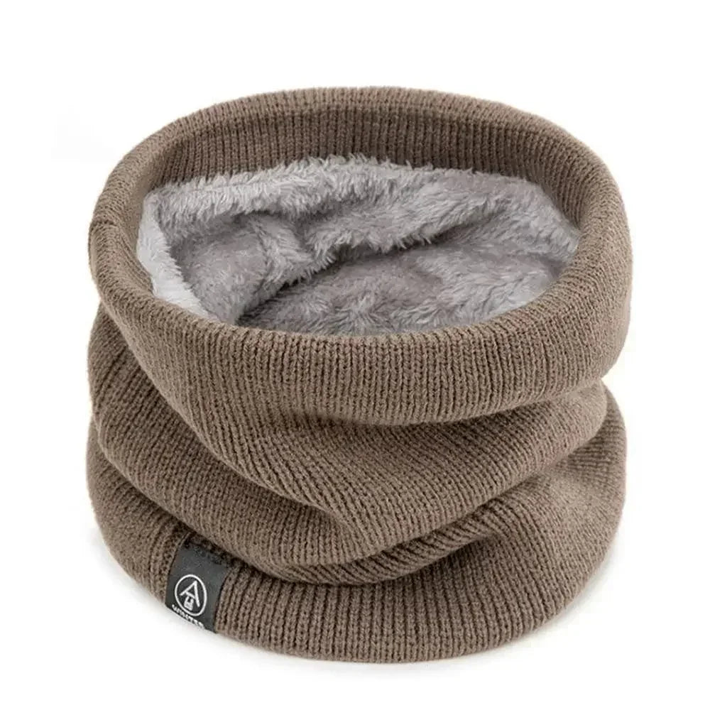 Fashion Soft Knitted Neck Warmer Sports Scarf Women Men Face Cover Winter Skating Running Hiking Scarves Thick Cold-proof Collar