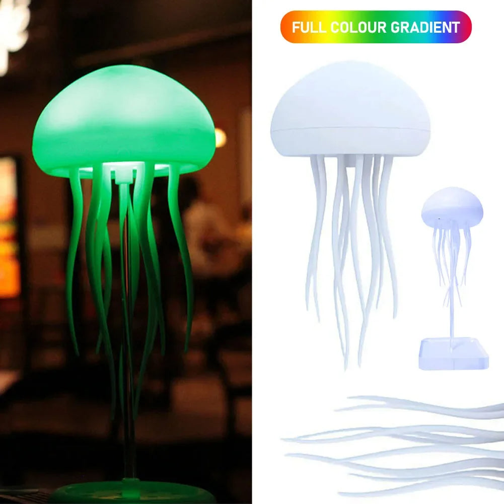 Jellyfish Night Light – LED Light with Realistic Floating Jellyfish, Calming and Decorative Lighting for Bedrooms or Relaxation Spaces